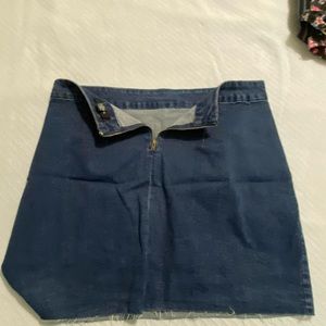 NWOT forever 21+ Jean skirt